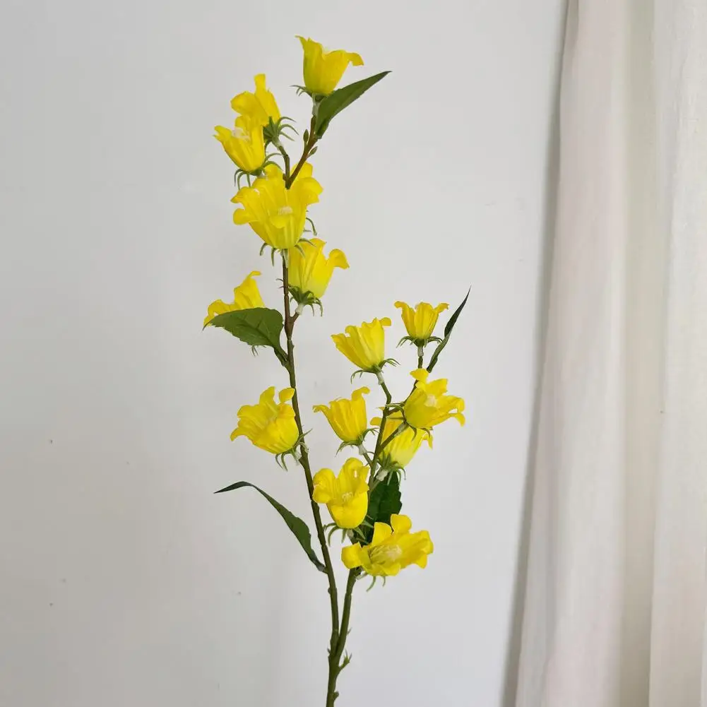 Künstliches Blumenarrangement Künstliche Blumensträuße Künstliches Glockenblumen-Arrangement für Hochzeitsdekoration DIY Brautblumen für Zuhause