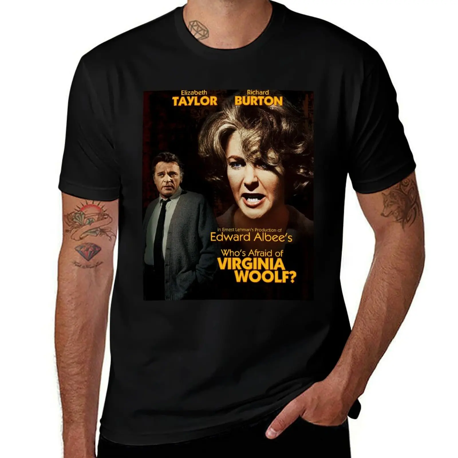 

Who's Afraid of Virginia Woolf T-Shirt t shirt for man t shirts with prints T-Shirt