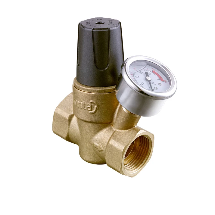 Factory Directly Adjustable Pressure Relief Valve Brass Water Pressure Reduce Valve Reducing Control Valve