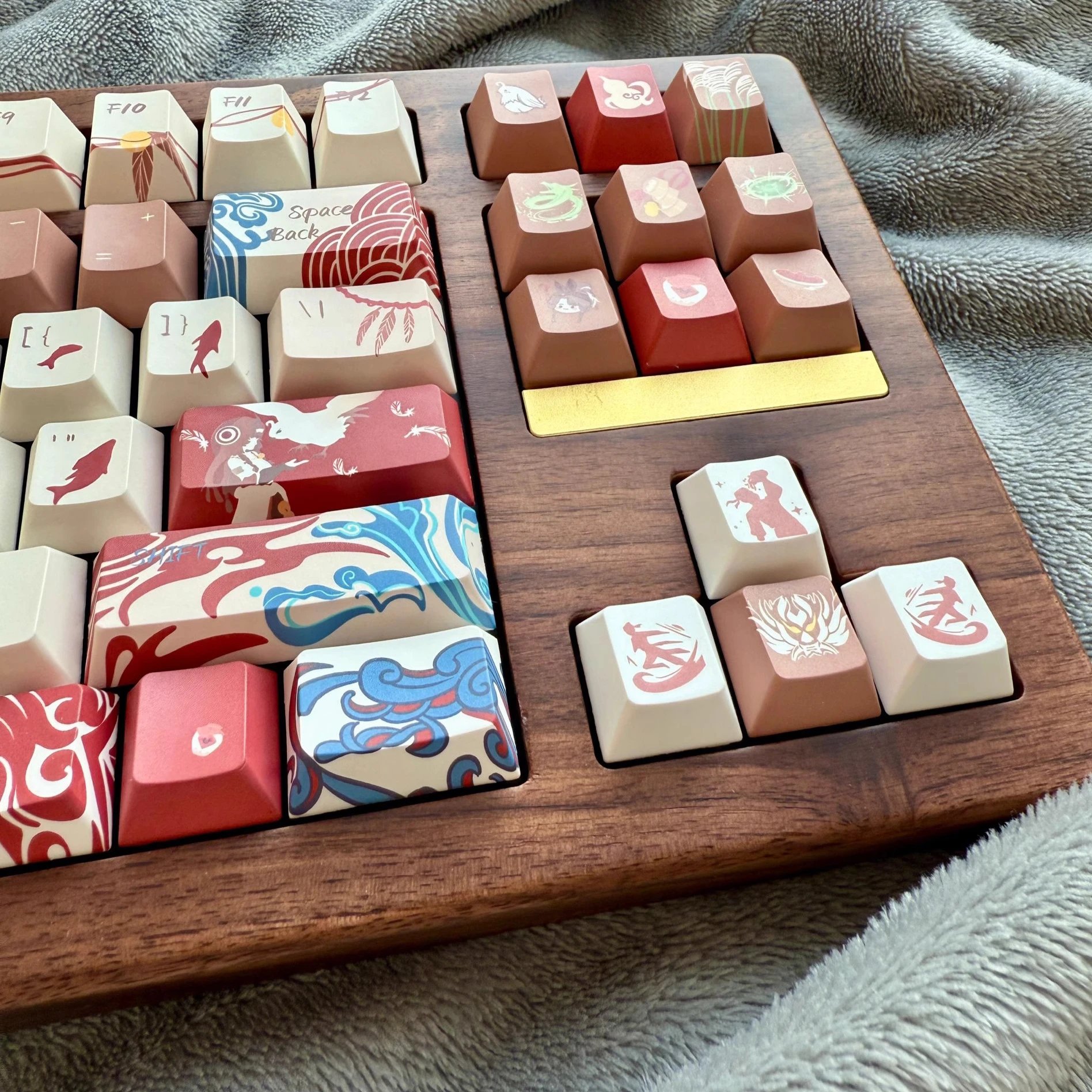 

Beggar help keycap PBT hot sublimation non-quality problems will not be returned or exchanged