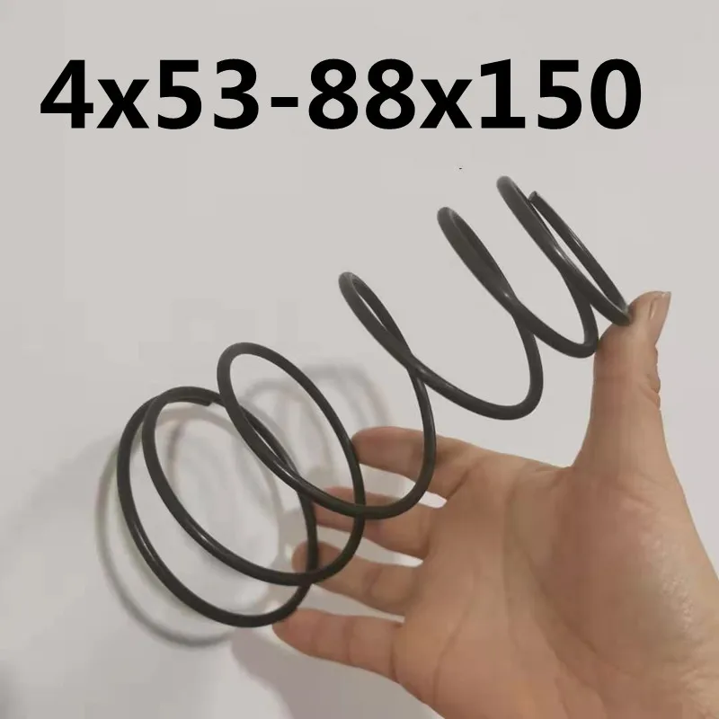 Mola cônica pesada da bobina de compressão da mola cônica da indústria feita sob encomenda de Finewe do diâmetro 4mm do fio