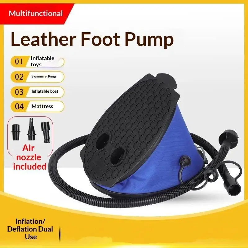 Portable Foot Air Pump Waterproof Design 3L Large Capacity for Inflatable Toys Summer Water Sport Activities Free Shipping