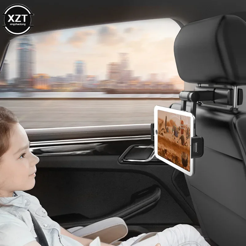 

Auto Backseat Mount Rear Pillow Adjustment Bracket Stretchable Tablet Stand For Ipad 2022 New Car Back Seat Headrest Phone Holde