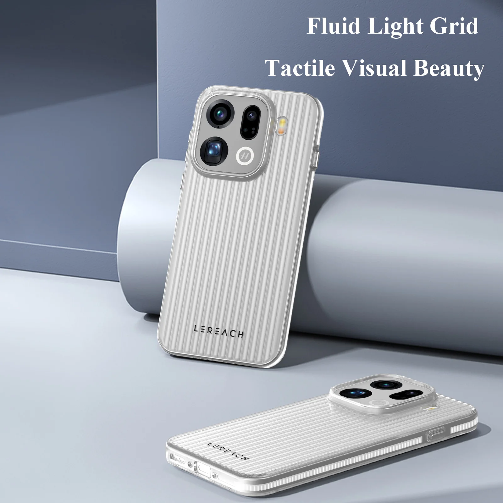 حافظة هاتف Lereach لهاتف Oppo Find X9 Pro/Find X9 المموجة غير اللامعة - مضادة للانزلاق، نحيفة، مقاومة لبصمات الأصابع، خيارات متعددة الألوان #4