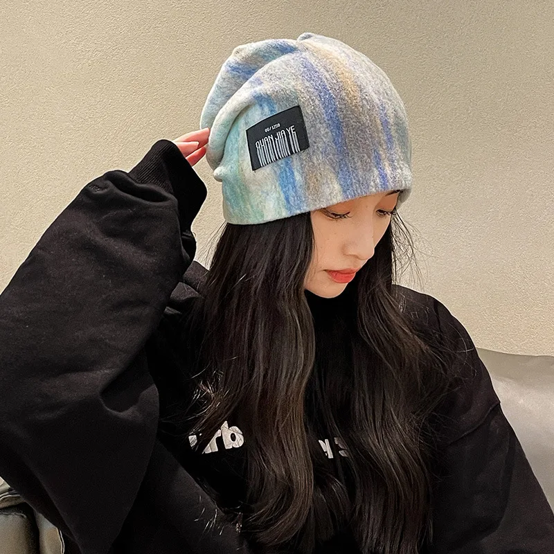 دفء الربيع والخريف للسيدات، قبعات الكعك #3