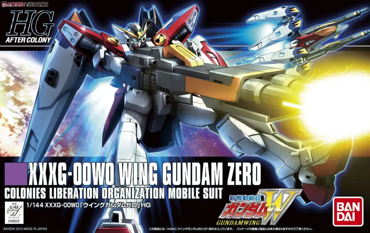 [In Stock] Bandai 1/144 HG HGAC WING ZERO XXXG-00W0 WING GUNDAM ZERO Assembly model