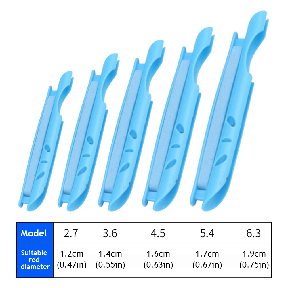 5 teile/los Multi-Size-Angelrute wickler mit abnehmbarer Schaumstoff-Baumwoll schutz rute Schnell windkarte Angela us rüstung tragbares Zubehör