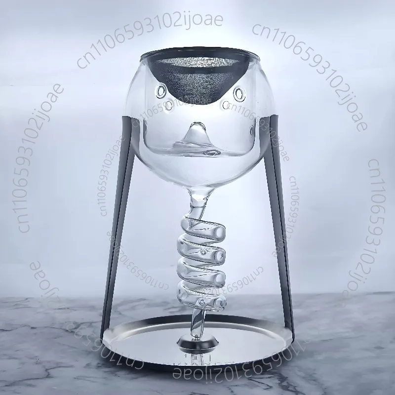 Premium Wine Aerator and Pourer with Double-Layer Rapid Decanting and Filtering Drip-Free Design
