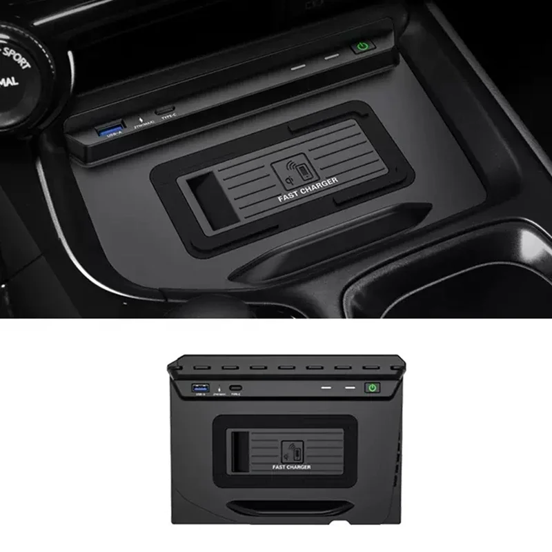 سيارة ل تشى شاحن لاسلكي لكزس NX 350H 2022 2023 15 واط سريع حامل هاتف المحمول شحن لوحة الداخلية