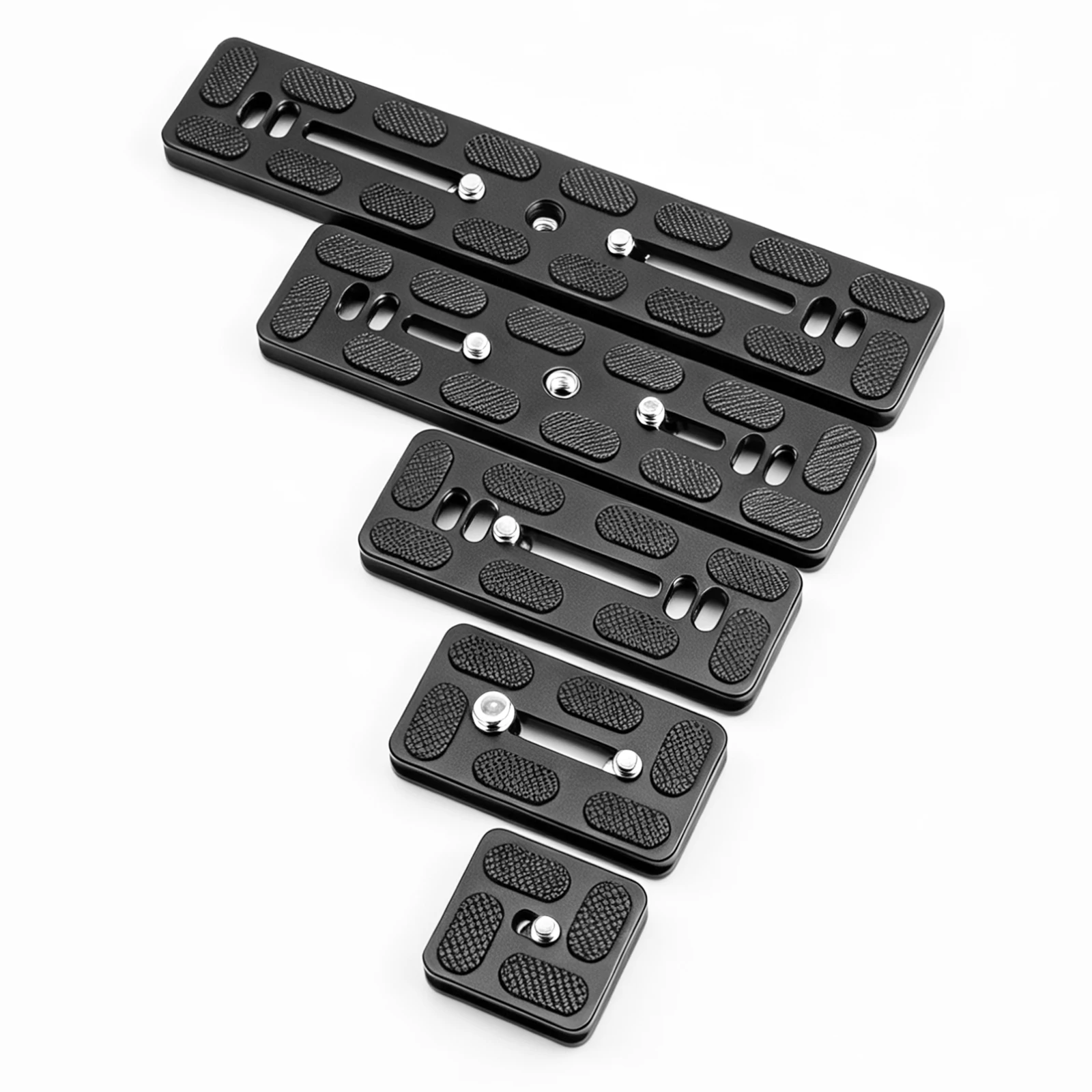 Universal Lengthened Quick Release Plate Slide Rail with D-Ring Screw for Arca-Swiss, Tripod Ball Head DSLR Camera.
