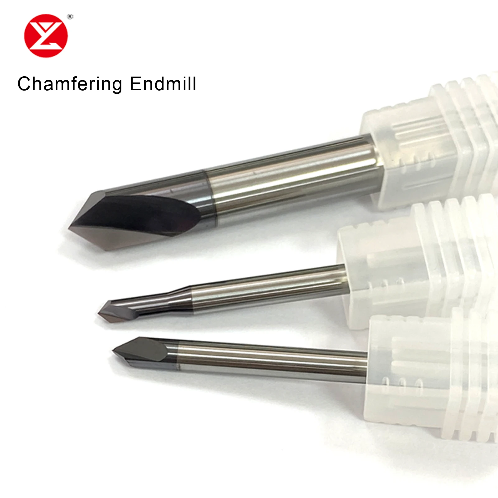 2Flutes Solid Tungsten Carbide 1.0~12mm 60 90 120 Degree Spot Drill Bit for Machining Hole Drill Chamfering CNC Tools