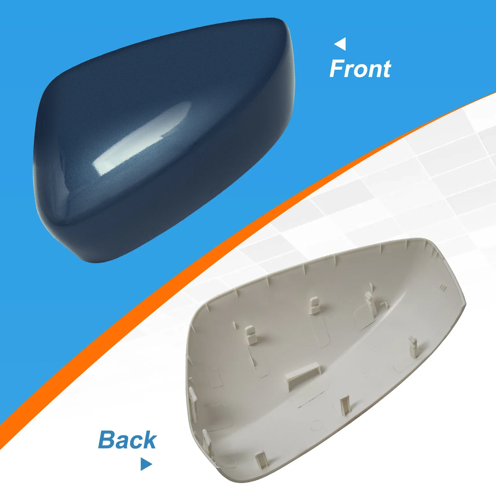 마쓰다 3 악셀라 액세서리 2017 2018용 도어 백미러 커버 캡 하우징