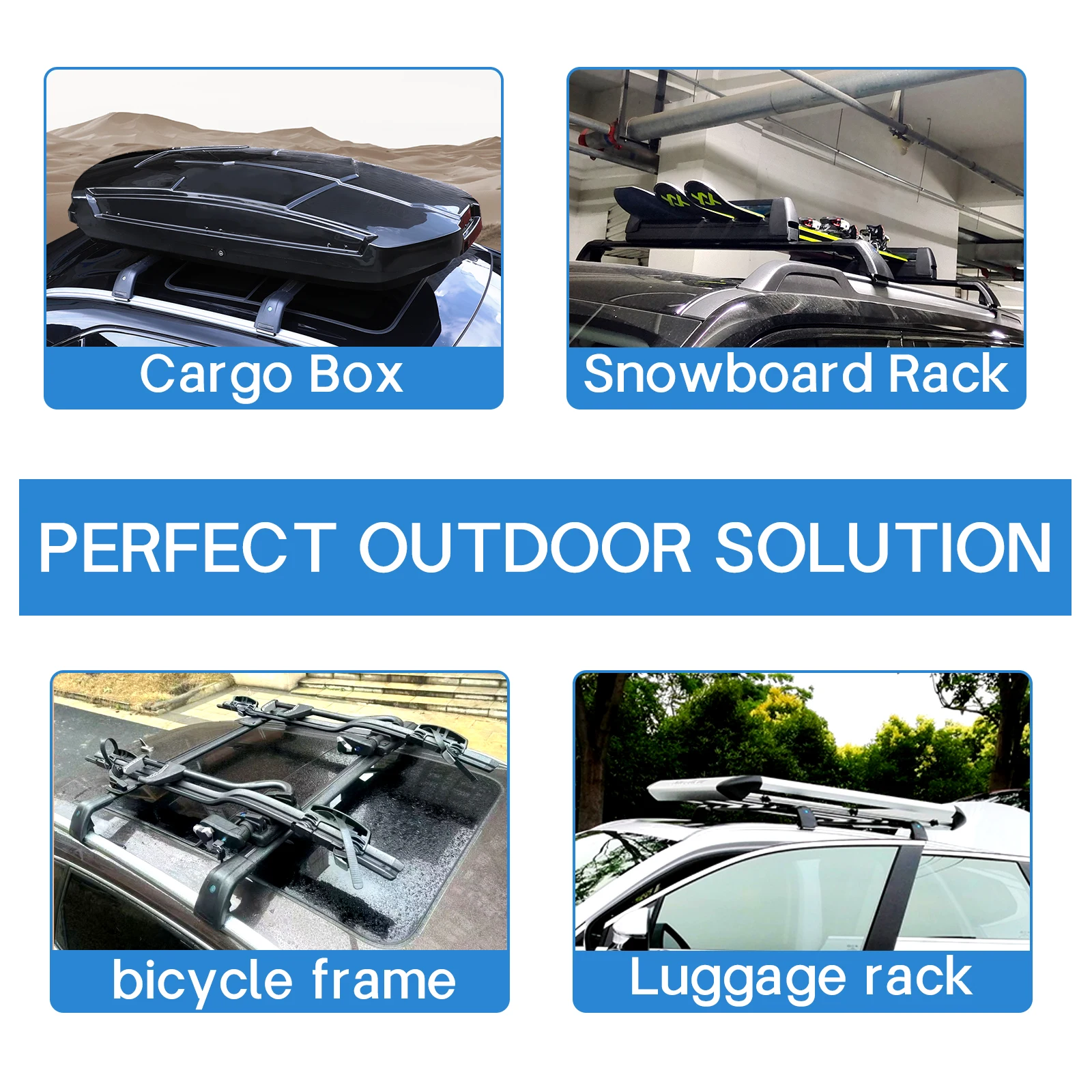 ルーフバー CHERY jaecoo j7 [2023+]  - Roof Rack Crossbar Aluminum のレビューと価格
