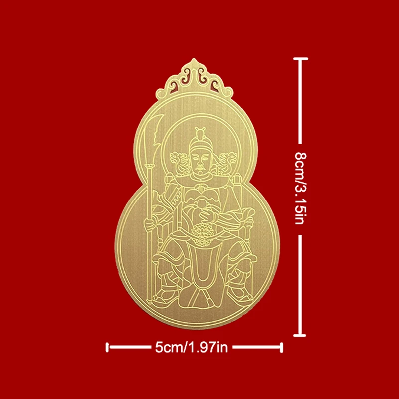 2026 Tai Sui Amulet Card Feng Shui Prayer Gold Card Exorcism Protection Buddha Gift Amulet Safe Bring In Wealth And Treasure