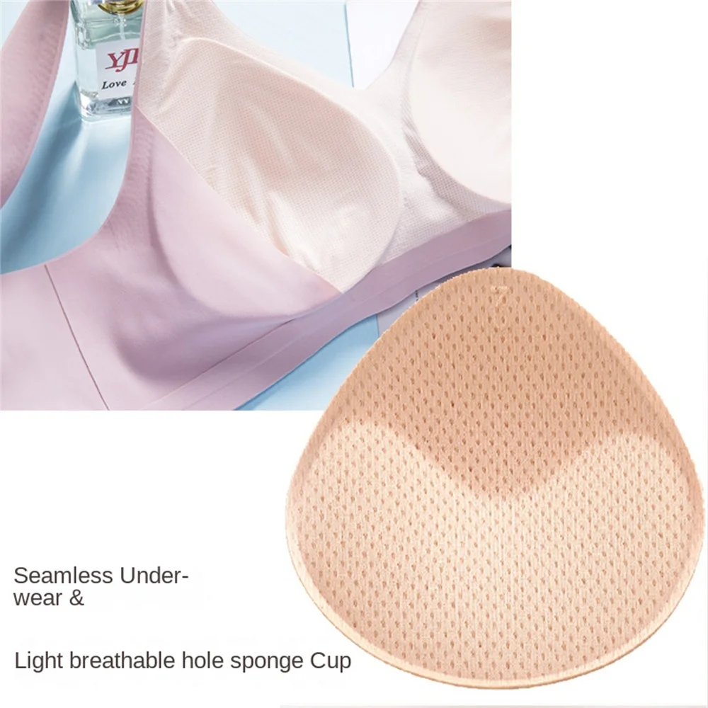 1PCS Breast Surgery Breast Prosthesis Special Bra Honeycomb Breathable Latex Cotton Breast Pad Fake Boobs Breast For Mastectomy