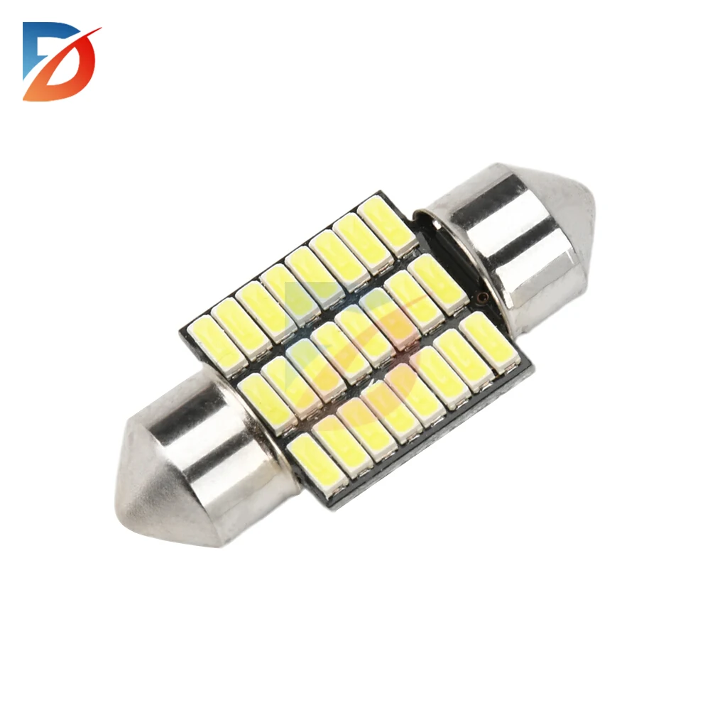 Auto LED Decoder Licht 31/36/39/41mm SMD Innen Licht Dach Licht Stamm Licht Kennzeichen Licht 12V 2W Dach licht