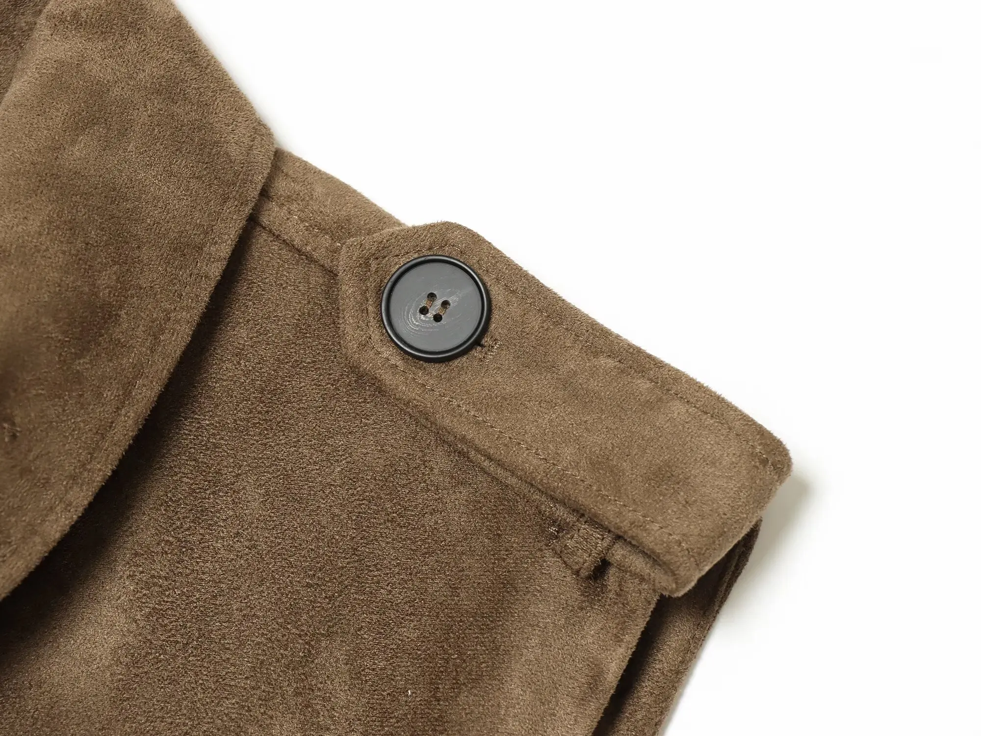 Tailliertes Kurzes Modisches Weste 2026 Klassischer Stil Damen Doppelreihige Vintage-Gilet Street Casual Büro-Weste – Detail 8