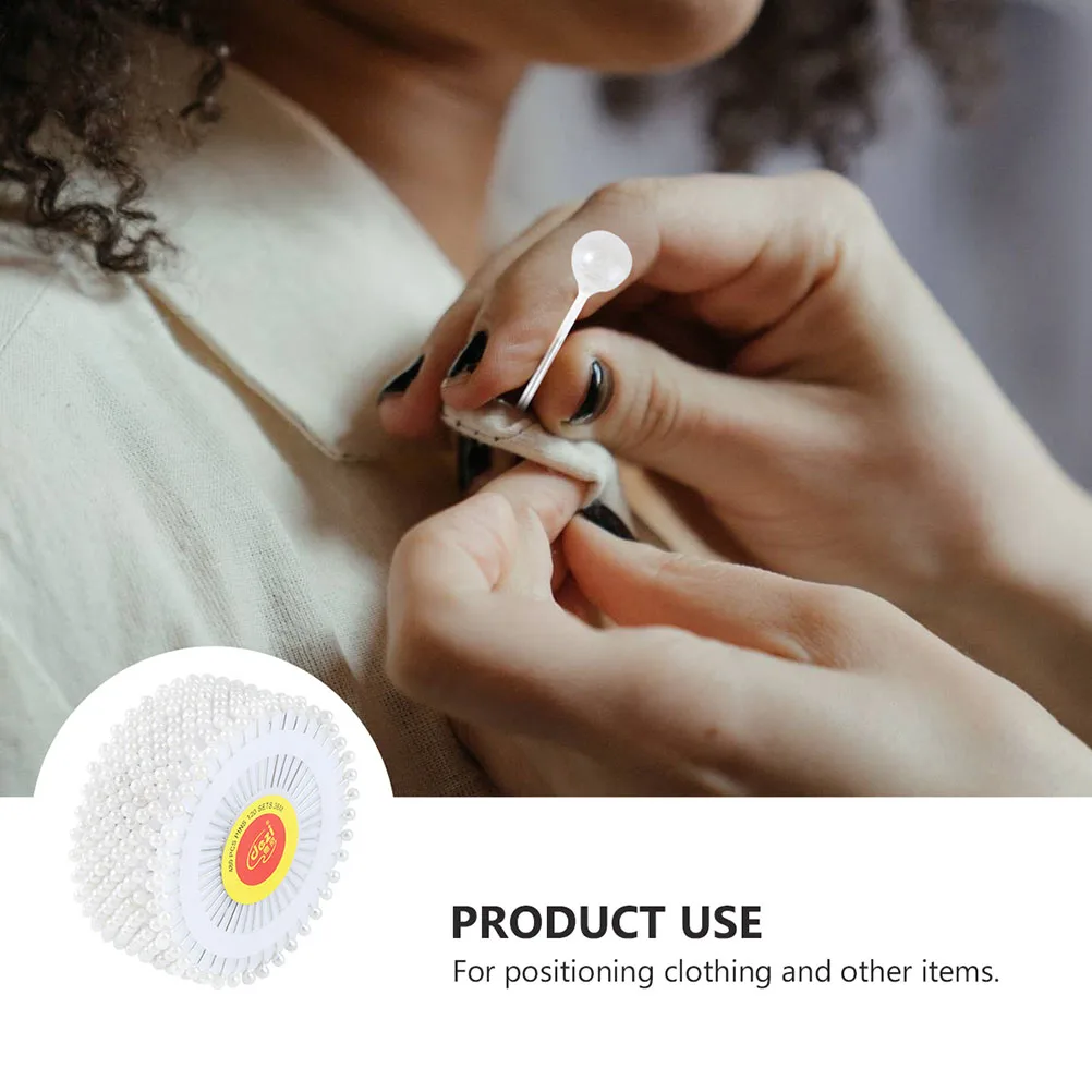 

960 pcs Pearl Head Pins Adorable Dressmaking Delicate Bouquet Needles Metal Wedding Corsage Sewing Tool Creative Fabric