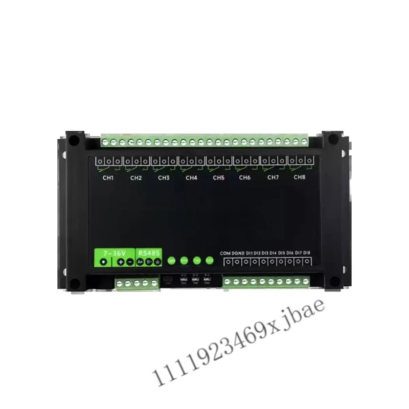 Industrial Modbus RTU 8-Channel Relay Board, RS485 Communication, Digital Input, 7~36V DC