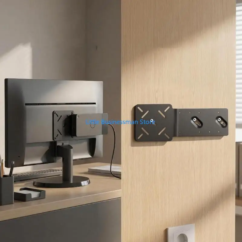 Metall-VESA-Dock-Halterung für WD19 WD22TB4, Display-Rückwand oder Wandmontage mit Hardware-Kit für die Kabelführung – Detail 5