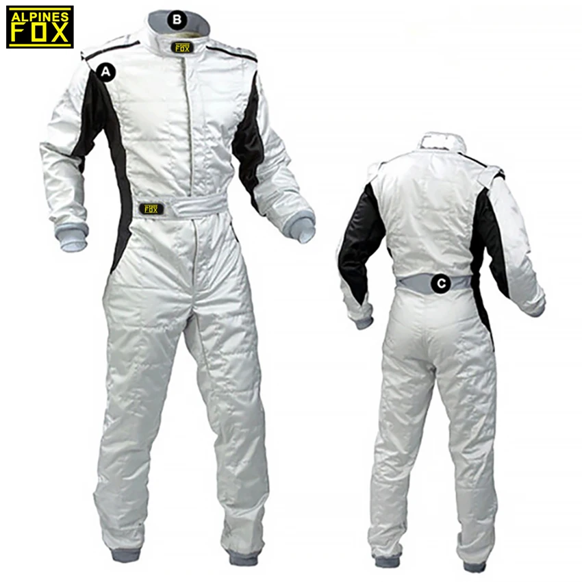 Man Women Go Kart Racing Suit Auto Car Karting Suit Motorcycle Motocross Racing Club Exercise Clothes Set