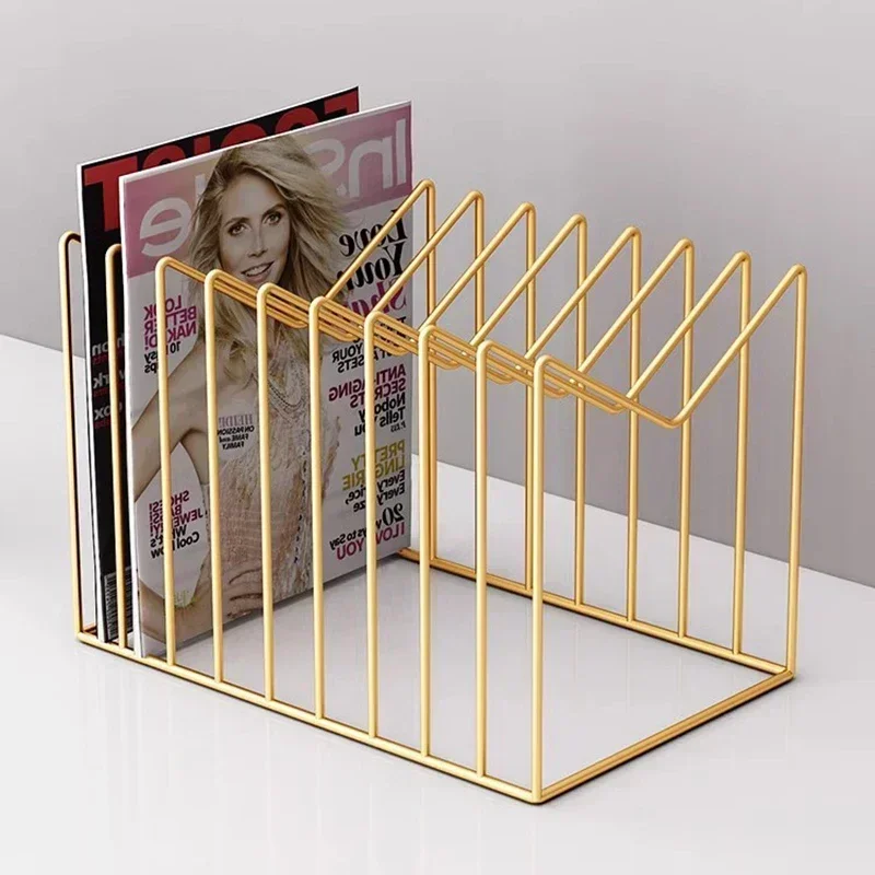 

Настольная книжная полка, железная полка, металлический стол, простой офис, небольшая композиция для хранения журналов, Estanteria, мебель для дома