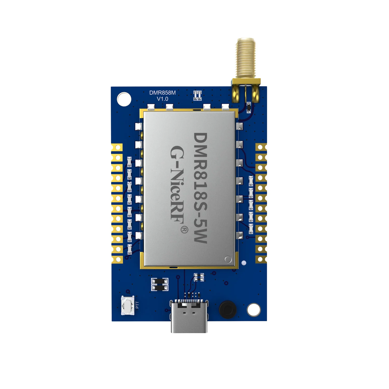 

2 шт./лот DMR858M Расстояние до 7-8 кмDMR с двойным слотом времени Аналогово-цифровая интегрированная рация 5 Вт