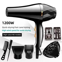Nuevo secador de pelo de alta potencia con temperatura constante fría y caliente, secado rápido, para uso doméstico y profesional en salones de belleza.