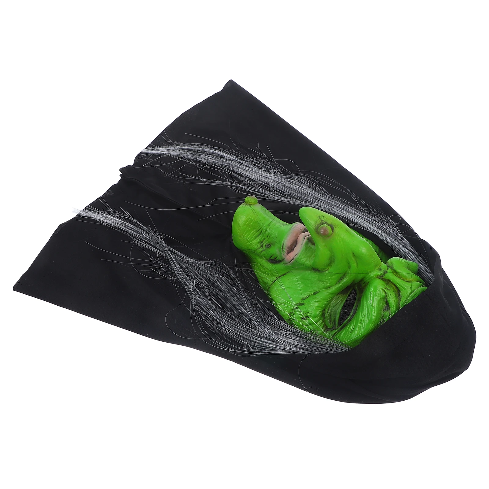 

Witch Mask Scary Creepy Realistic Halloween Masks for Adults Party Stage Props latex cosplay haunted house festival