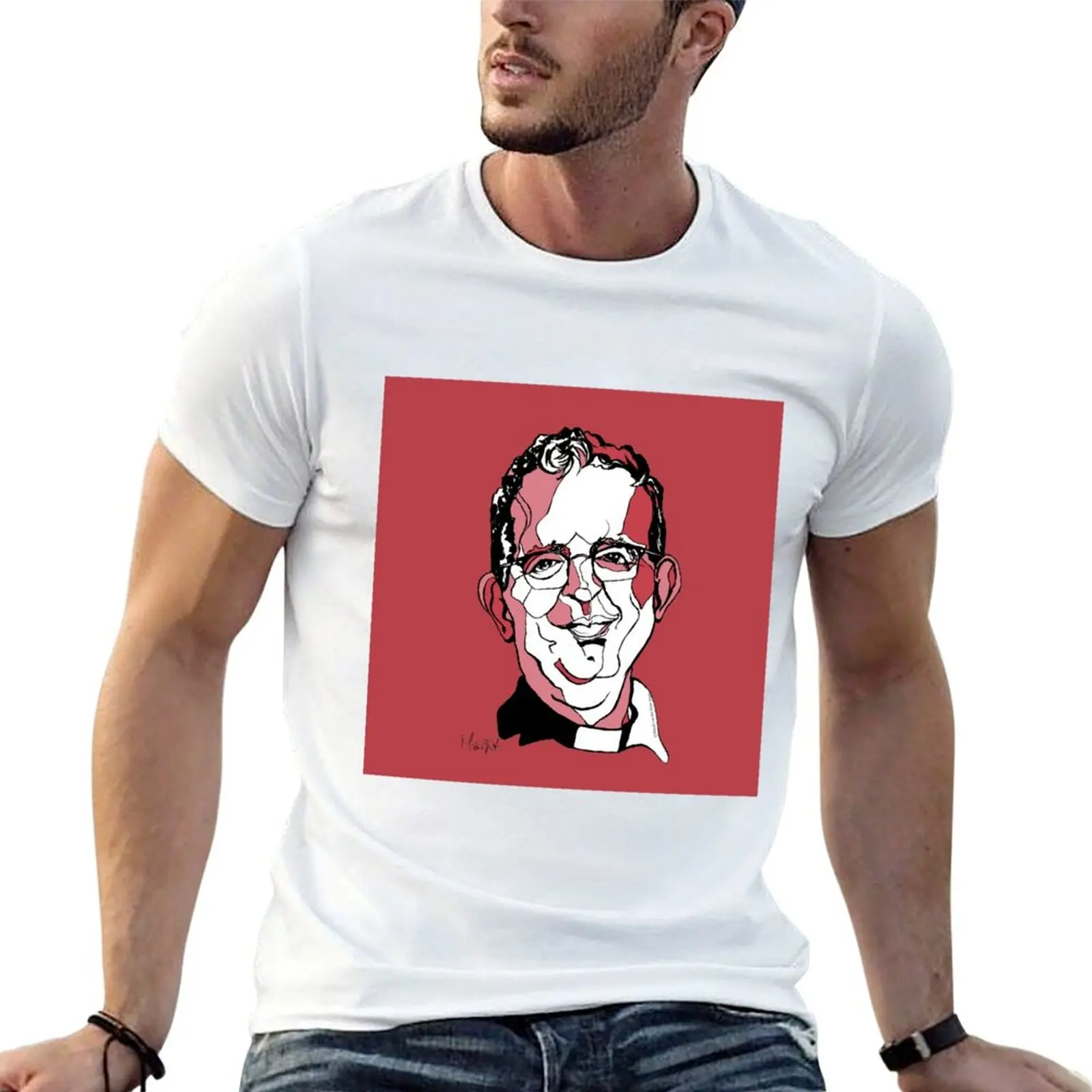 Reverend Richard Coles T-Shirt Street Art Print Tee Shirt