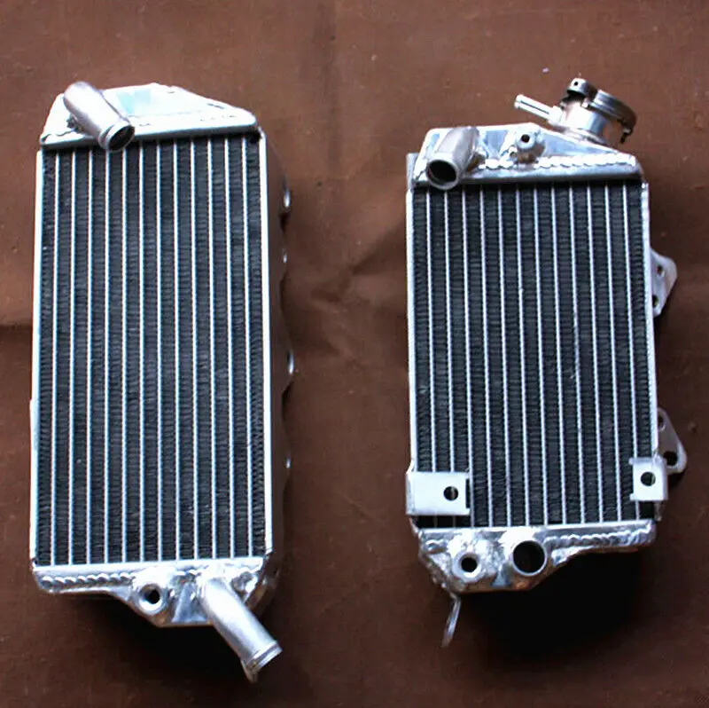 L+R Aluminum Radiator For 1993-1996 Kawasaki KLX650 1993 1994 1995 1996