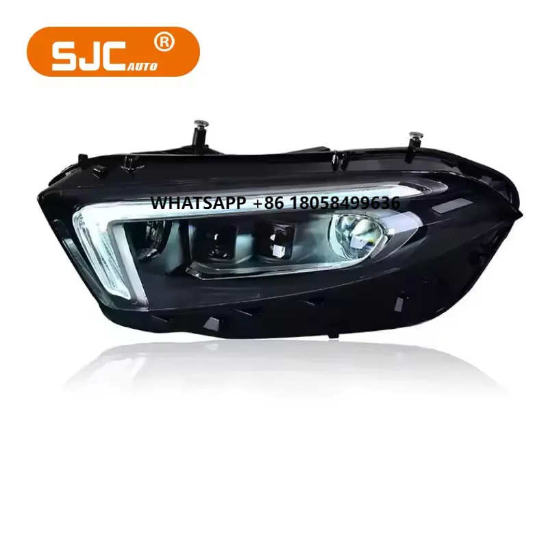 

SJC Auto Car Accessories Lasr Headlight for Mercedes benz a Class W177 2018-2022 A180 A200 A220 New Upgrade Car Lighting System