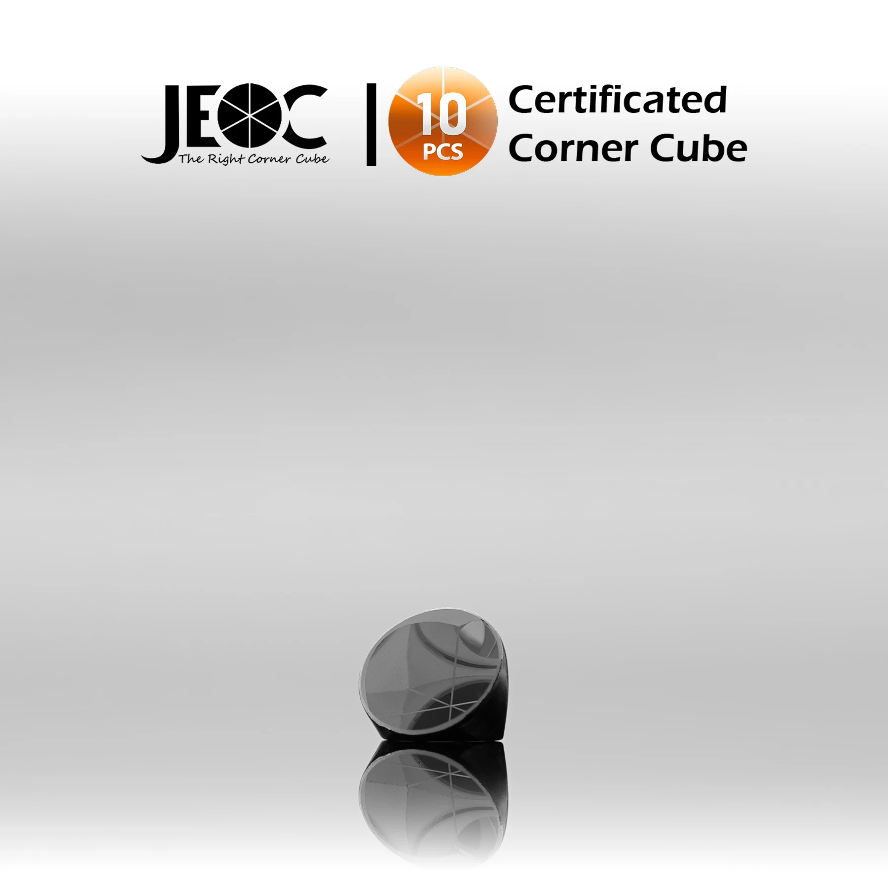 10pcs JEOC Certificated Corner Cube, 12.7mm (0.5