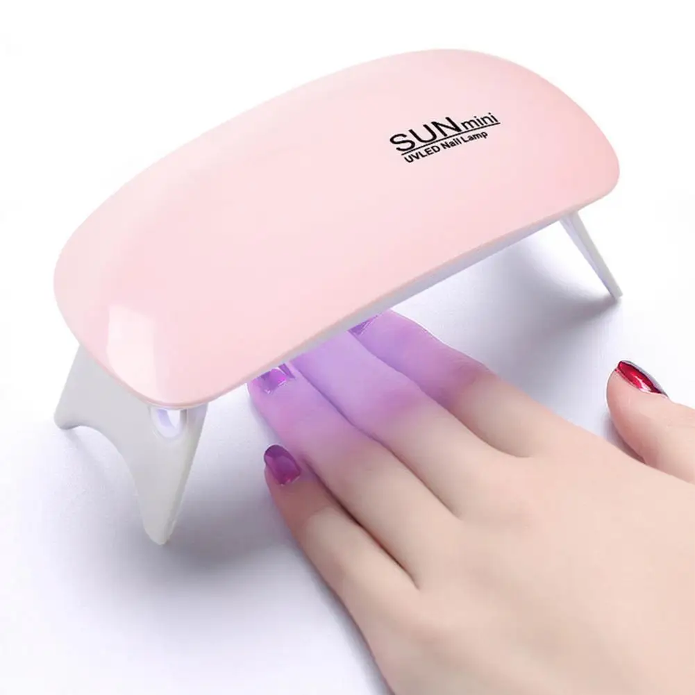 Aparelho leve de manicure com suporte Secador UV de unhas, luz LED, bom secador de esmalte, máquina gel para mulheres