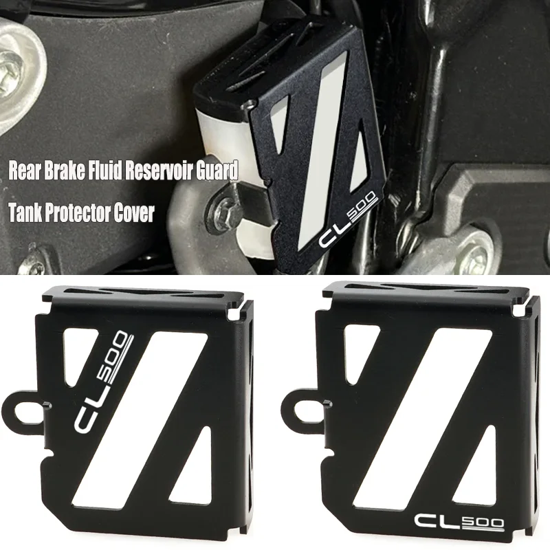 CL500 Moto Rear Brake Fluid Reservoir Guard Tank Protector Cover Accessories For Honda CL 500 CL 500 2023-2026