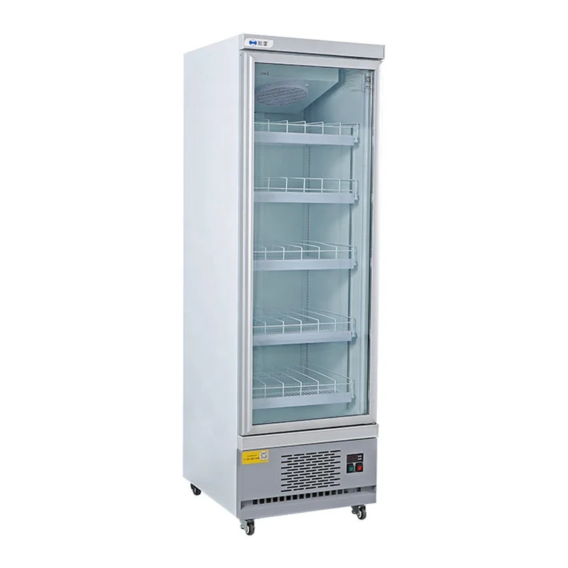 

Vertical refrigerator deep freezer small portable supermarket freezer