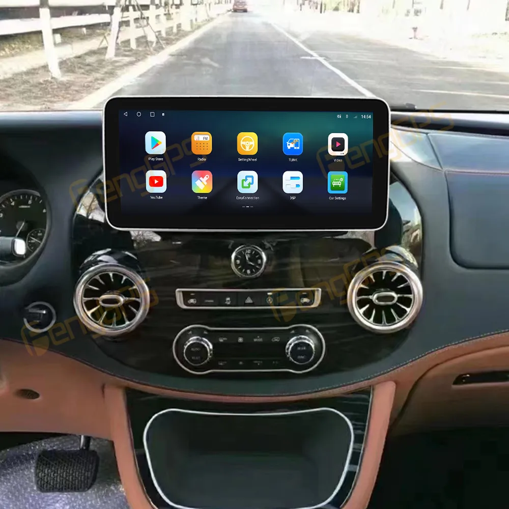 

12.3 Inch Android 14 CarPlay Car Radio For Mercedes-Benz Vito 2016-2021 Touch Screen Multimedia Player GPS Navigation Head Unit