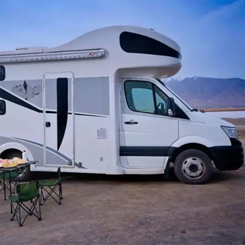 الألومنيوم سيارة تخييم RV دخول الباب قافلة وباب متنقل 540X1640mm Rv الباب الكامل #2