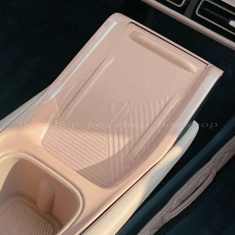 Car Wireless Charging Mat  Silicone Water Cup Slot Anti-slip Car Interior Decorative Refit Parts Accessories For BYD SEAGULL