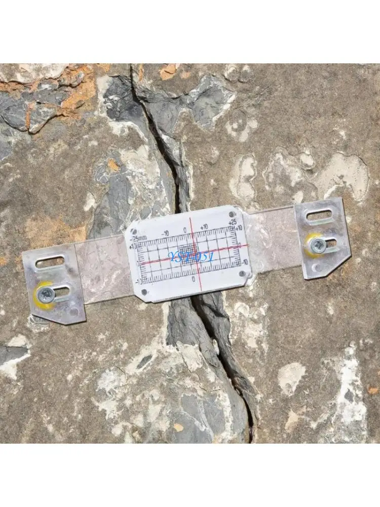 

E15A Wall Crack Detection Gauge Acrylic Crack Measuring Tool for Architects Builders