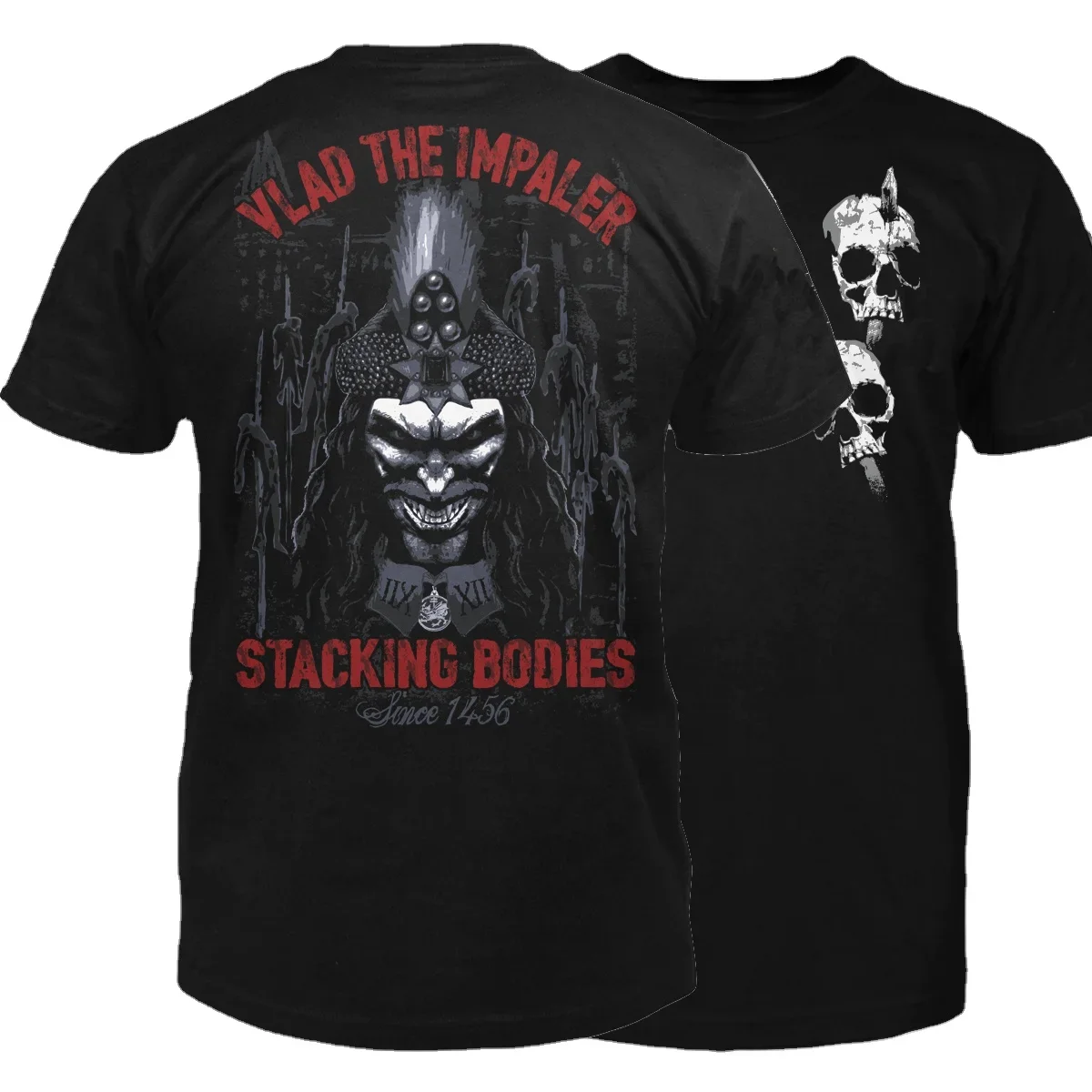 Summer Cotton Short Sleeve O-Neck Mens T Shirt  New Vlad The Impaler. Order of The Dragon Member Vlad Dracula T-Shirt. S-5XL