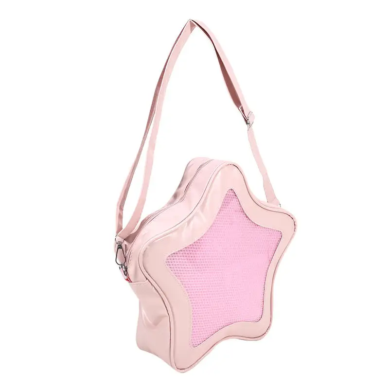 2026 Niedliche Kawaii Ita Bag Original Anime Fünfzackiger Stern Zweidimensionale Umhängetasche Street Fashion Ulzzang Schultertasche für Mädchen – Detail 24