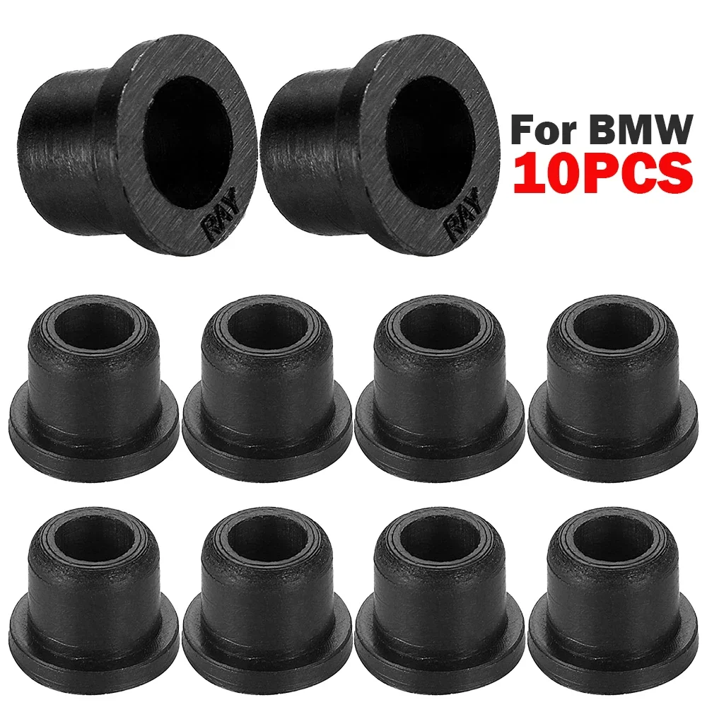 

10x Front Rear Bonnet Boot Grommets Badge Stopper Roundel Emblem 51141807495 For BMW 3 series E46 E30 E36 E90 E91 E92 82MM 74MM