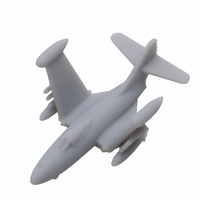 10PCS F9F Panther Shipborne Fighter Jet Resin Static Model 1/2000 700 400 350 Scale 3D Printed Miniature Aircraft Airplane Parts