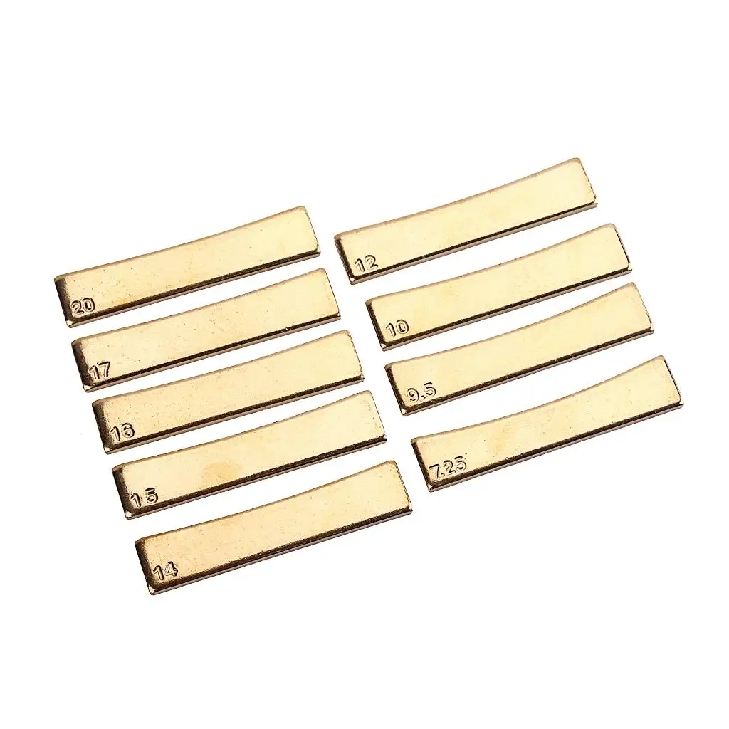 

Fret Press Inserts- Brass- Individual 7.25"/9.5"/10"/12"/14"/15"/16"/17"/20"