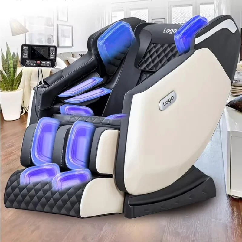 Deluxe Electric Body Shiatsu Massage Chair Full Body Multifunctional Space Capsule Warehouse Luxury Massage Zero Gravity Sofa