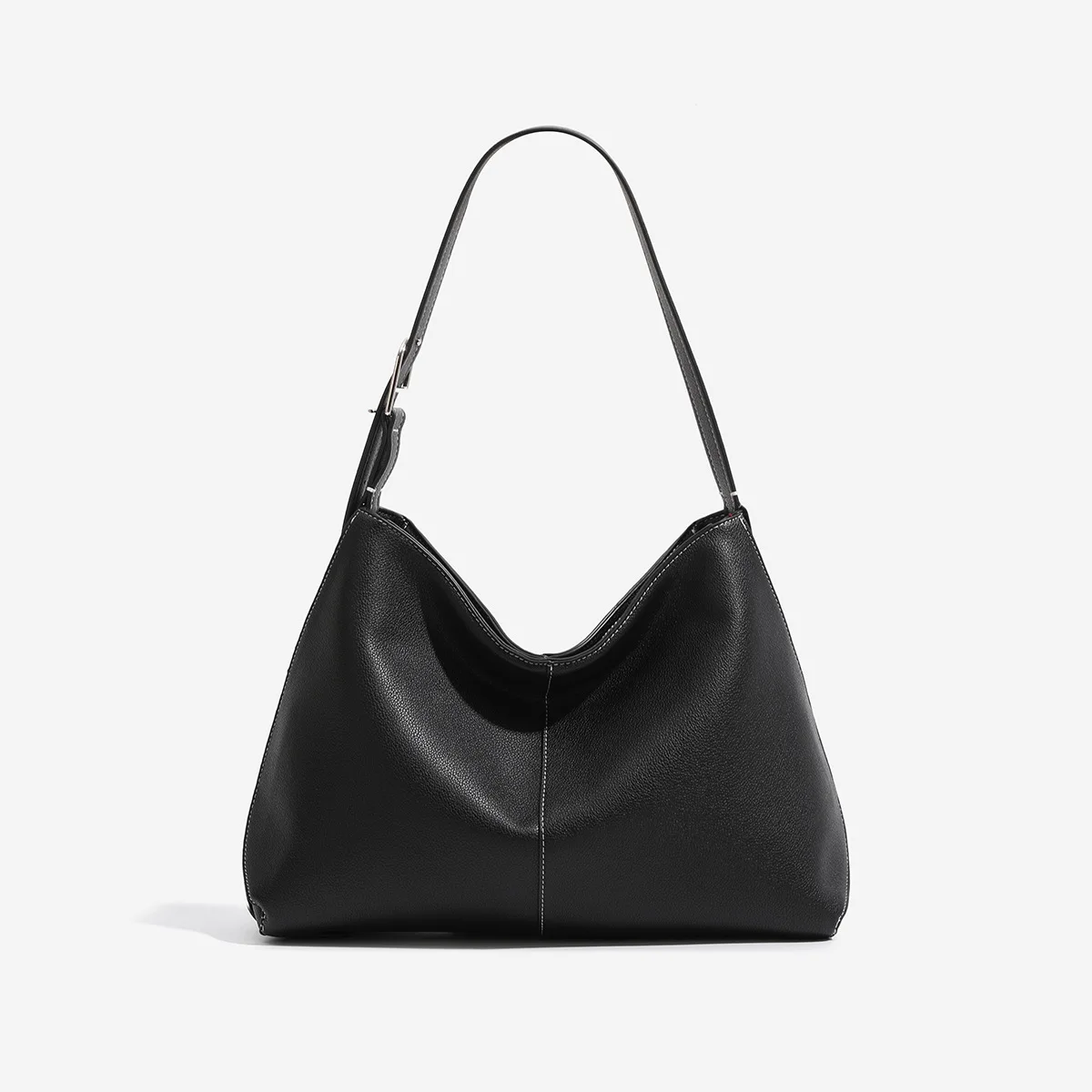 

Сумка-тоут из искусственной кожи с напуском, большая сумка через плечо, мягкая кожаная сумка в форме подушки, сумка для подмышек, рабочий пакет для поездок на работу