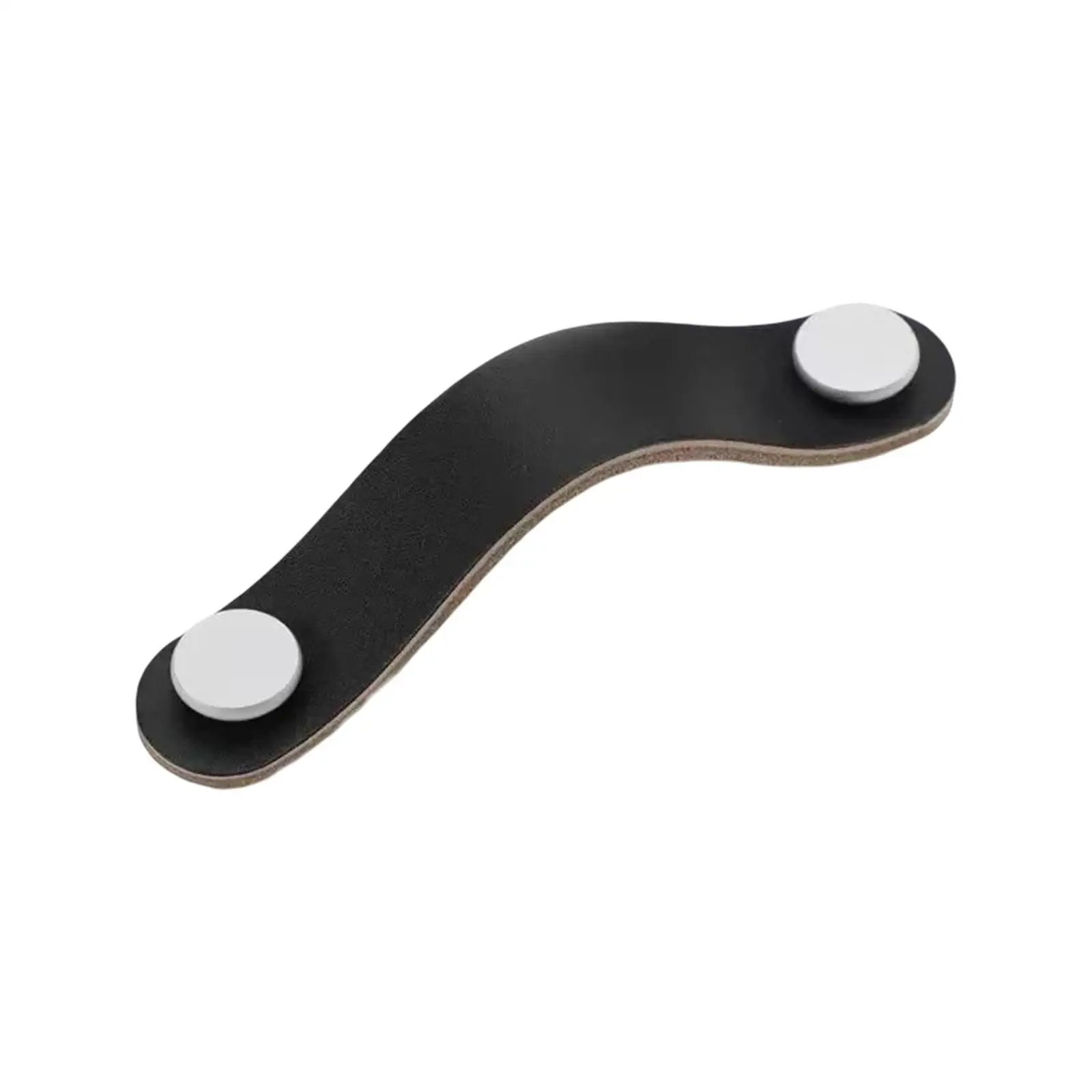 2-5pack PU Leather Cabinet Knobs Pull Handle Farmhouse Door Dresser Gate Kitchen