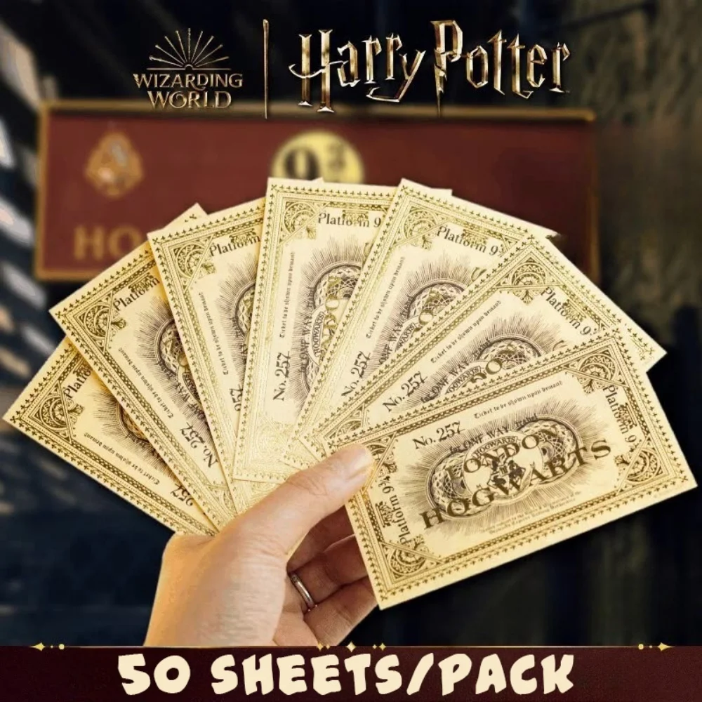 Genuine Harry Potter Hogwarts Express Ticket Platform 9 3/4 No.257 Wizarding World Collectible Ticket for Cosplay Prop Gifts view 6