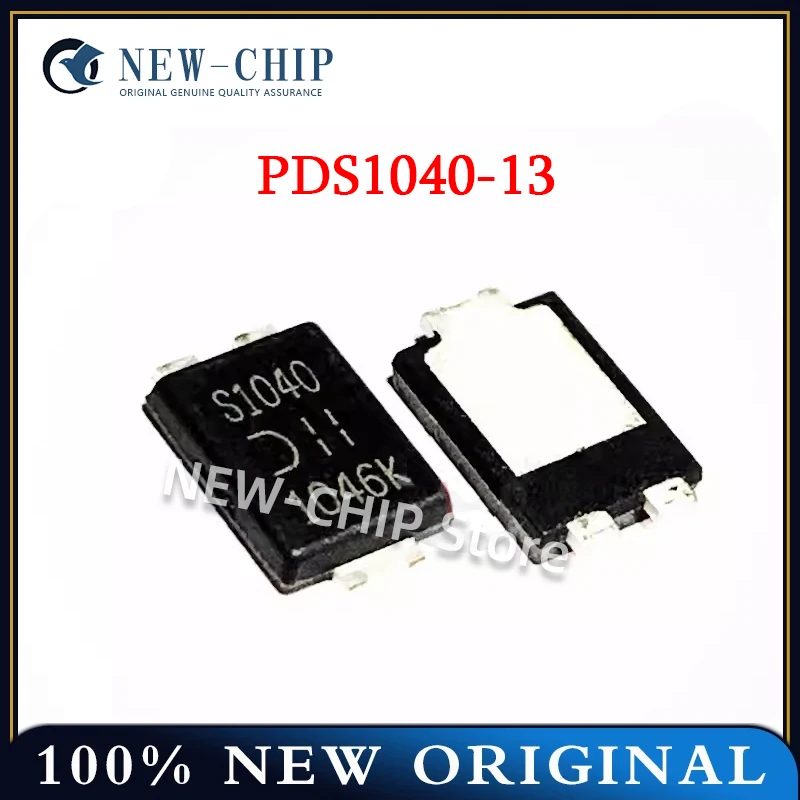 5PCS-100PCS/LOT   PDS1040-13  Screen printing :S1040  POWERDI-5  Schottky diode NEW ORIGINAL PDS1040